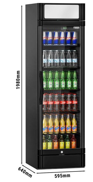 Refrigerador para bebidas - Nevera Puerta Cristal.