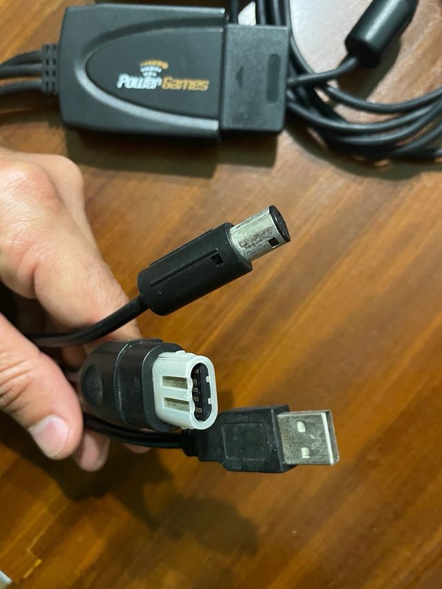 Joystick PS2 Power Games + Adattatore