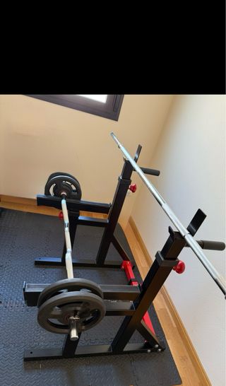 Banco musculación y Sentadillas Titanium Strength