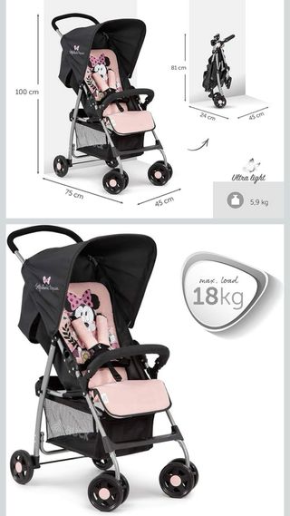 Sillita paseo Minnie Mouse niña