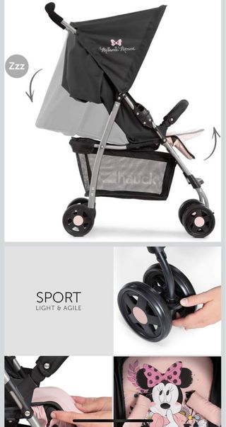 Sillita paseo Minnie Mouse niña