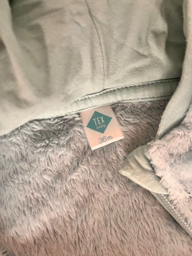 Pijama bebé oso - suave y calientito