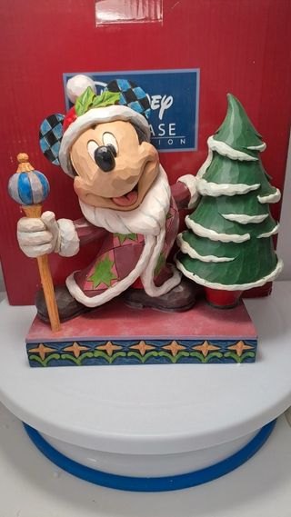Mickey Mouse Jim Shore Navidad