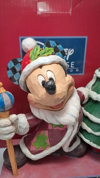 Mickey Mouse Jim Shore Navidad