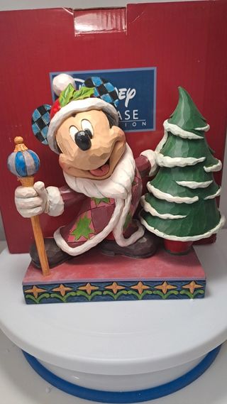 Mickey Mouse Jim Shore Navidad
