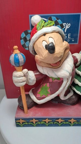 Mickey Mouse Jim Shore Navidad
