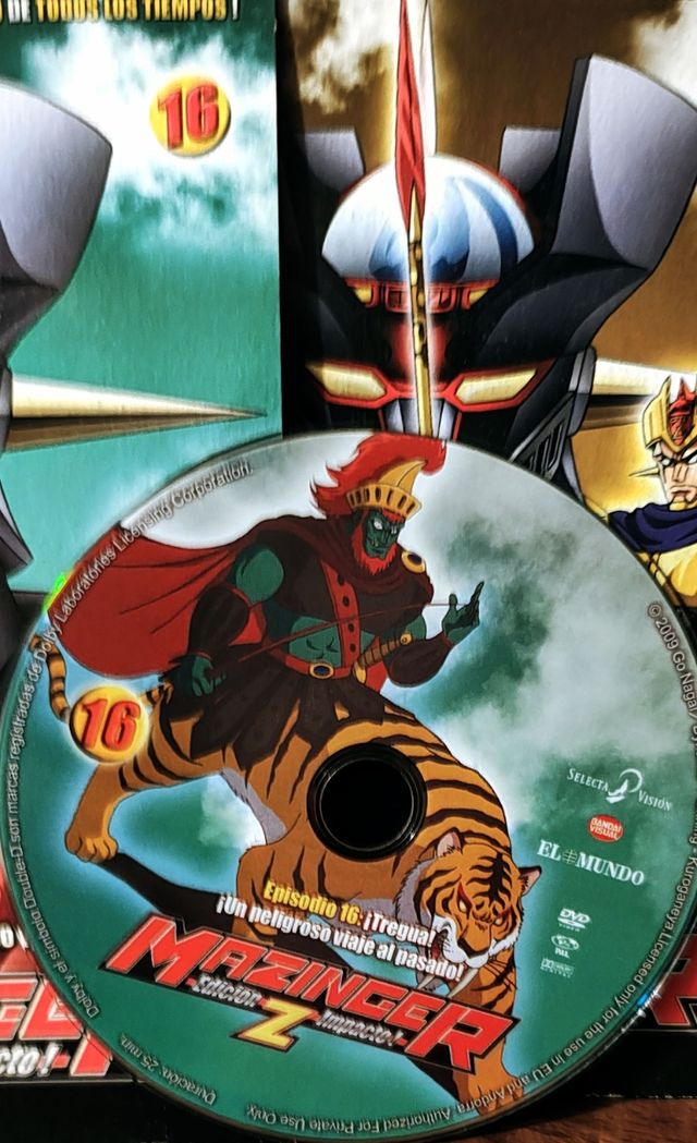 Mazinger Z - DVD Impacto! (13 episodios)
