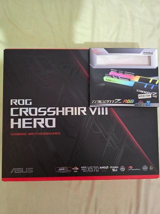 Placa base, Procesador y Ram