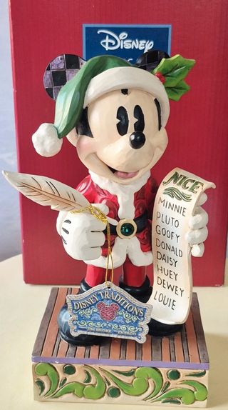 Figura Mickey Navidad Disney Traditions
