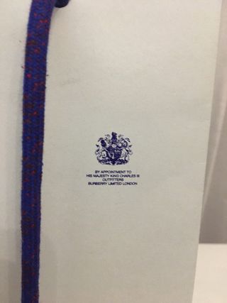 Busta Burberry originale