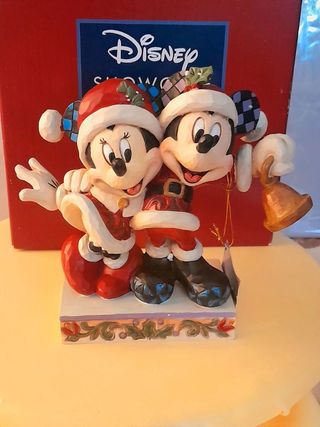 Figuras Navidad Disney Mickey Minnie