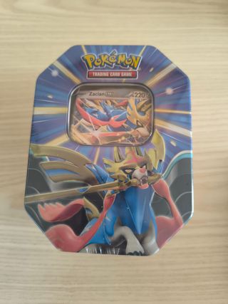 Caja metálica Pokémon Zacian-EX