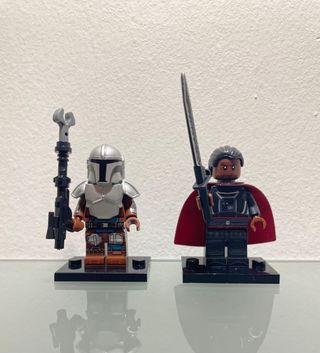Mando y Moff Gideon ~ Lego Star Wars compatible