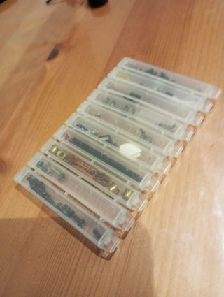 4 CAJAS  ORGANIZADORAS TRANSPARENTES SCALEXTRIC