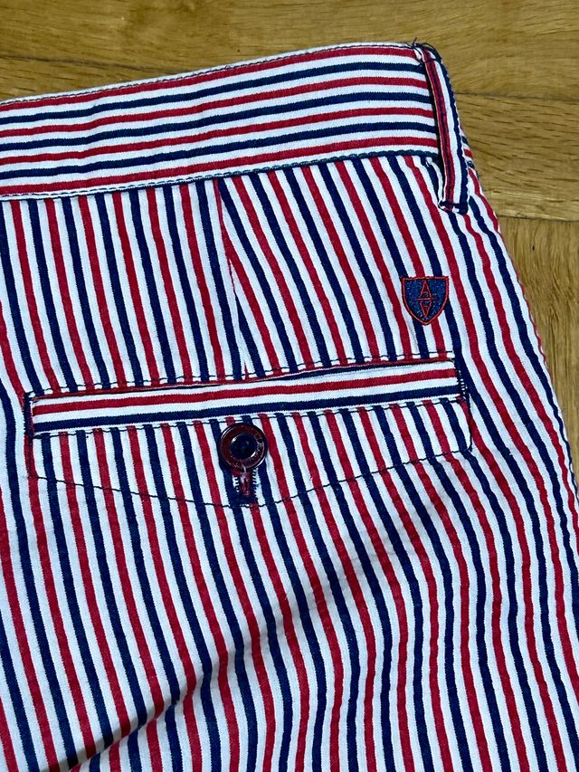 Bermudas de rayas talla 44