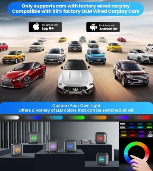 CarPlay Pro Timeknow MAX - Alimentatore