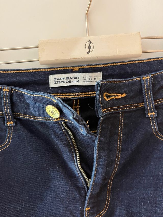 Vaqueros ajustados - Azul marino