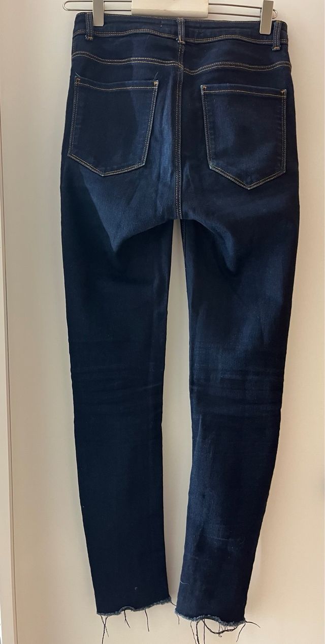 Vaqueros ajustados - Azul marino