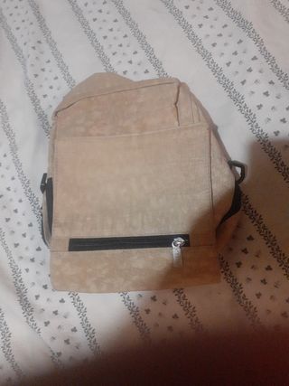 Mochila beige