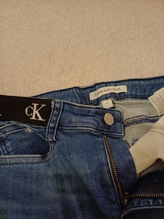 Jeans Calvin Klein skinny blu, taglia 14 anni