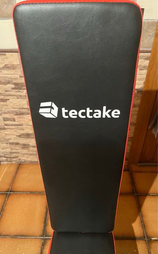 Banco pesas Tectake - Ajustable