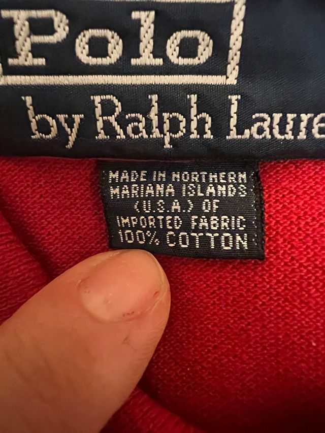 Polo Ralph Lauren Uomo Rossa Tg.S americana