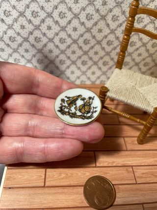 Piatto vittoriano miniatura