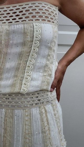 Precioso vestido .
