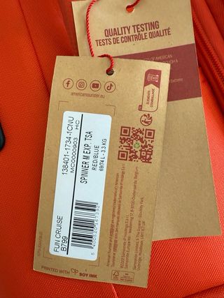 Maleta American Tourister roja
