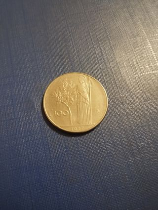 Coin moneta italiana 100 lire 1977