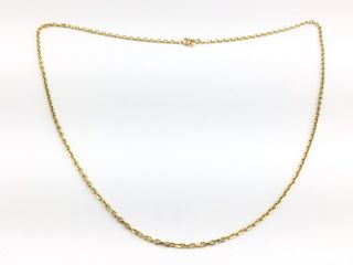 cadena oro 18k 23.5cm