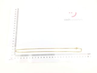 cadena oro 18k 23.5cm