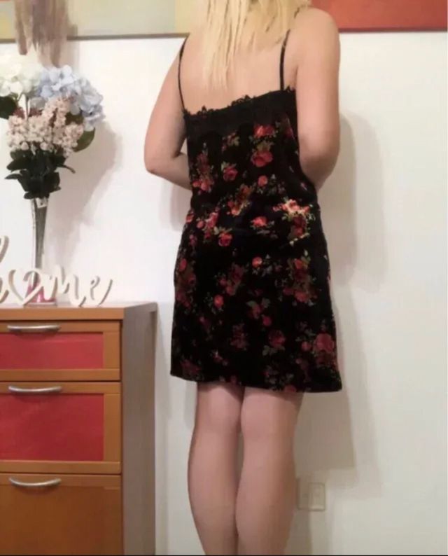 Vestido lencero Mango Nuevo