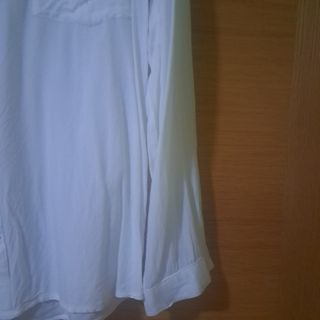 Blusa blanca manga larga