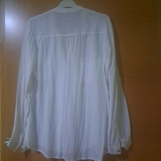 Blusa blanca manga larga