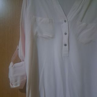 Blusa manga larga rosa claro