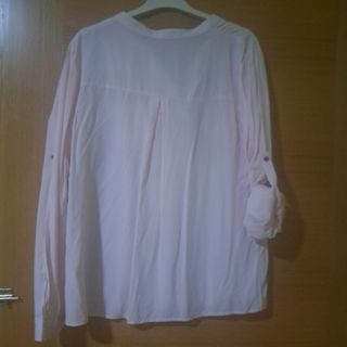 Blusa manga larga rosa claro