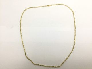 cadena oro 18k 25cm