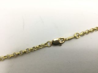 cadena oro 18k 25cm