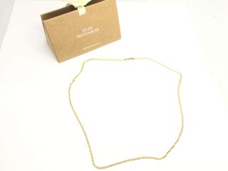 cadena oro 18k 25cm