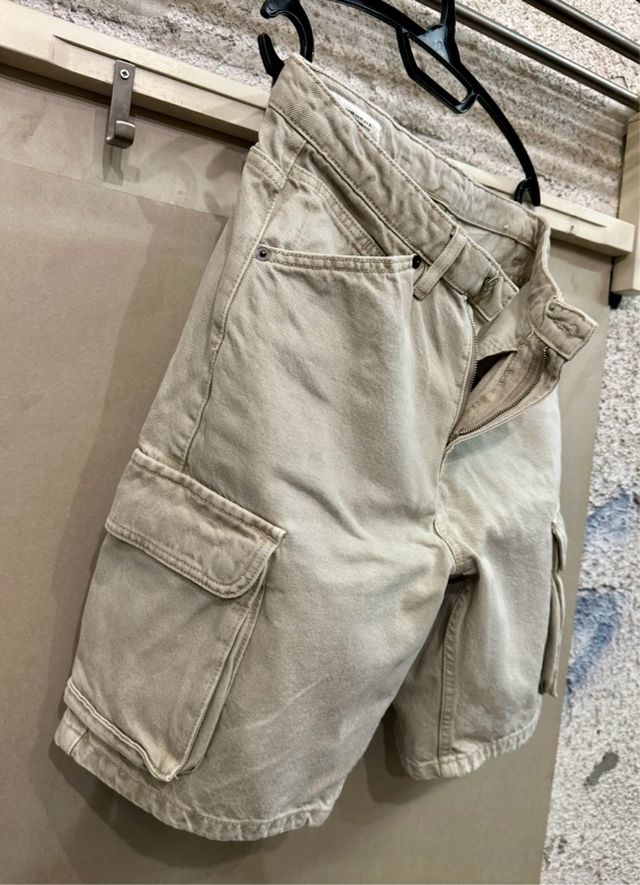 Bermuda Cargo Zara Beige L