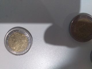 2 monedas 2 euros
