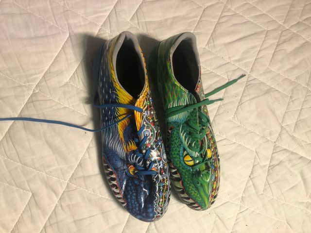 Botas fútbol dragón | 2 uds