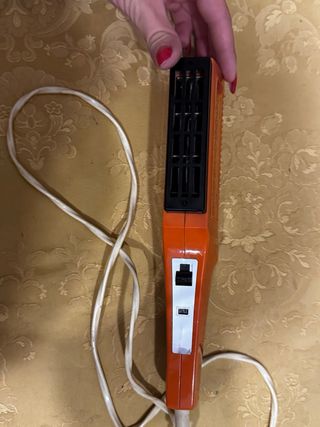 Asciugacapelli Philips vintage arancio