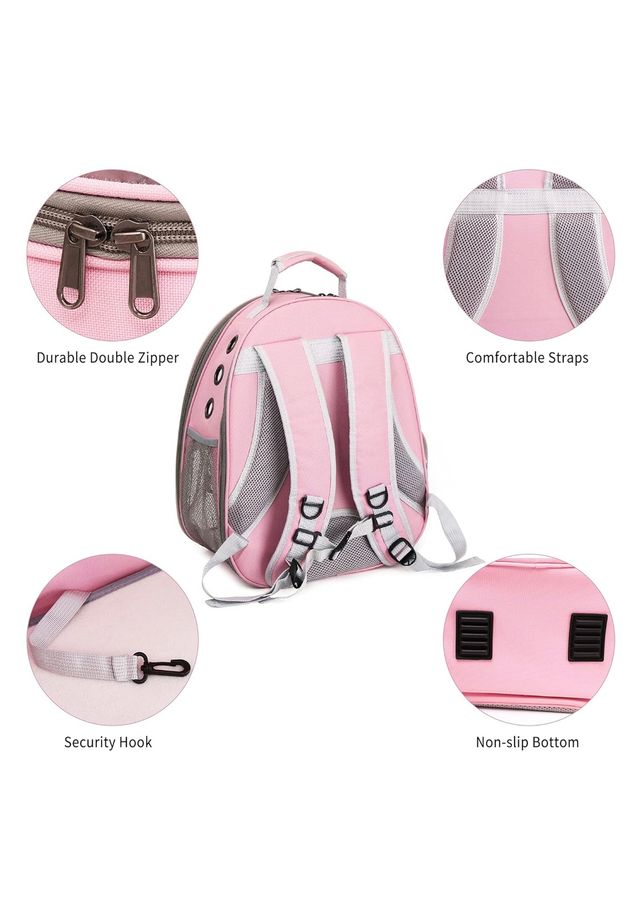 Mochila transparente para gato