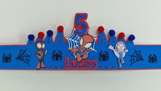 Corona Cumpleaños Spidey
