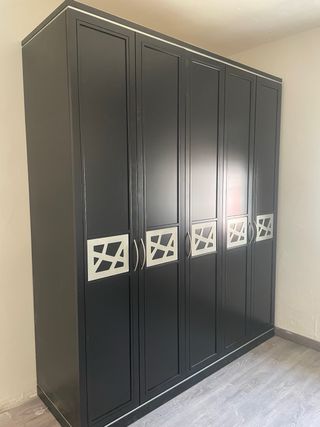 Armario madera 3 puertas correderas