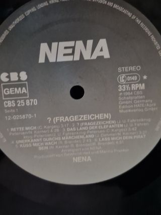 Vinilo Pop-Rock Internacional nena