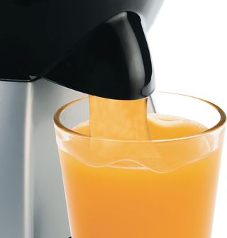 Exprimidor eléctrico Jocca 5444 Nuevo- Exprimidor electrico / Vertido continuo / Funciona por presion / Desmontable para una mejor limpieza / 25W / Zumos deliciosos