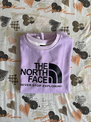 Sudadera The North Face morada